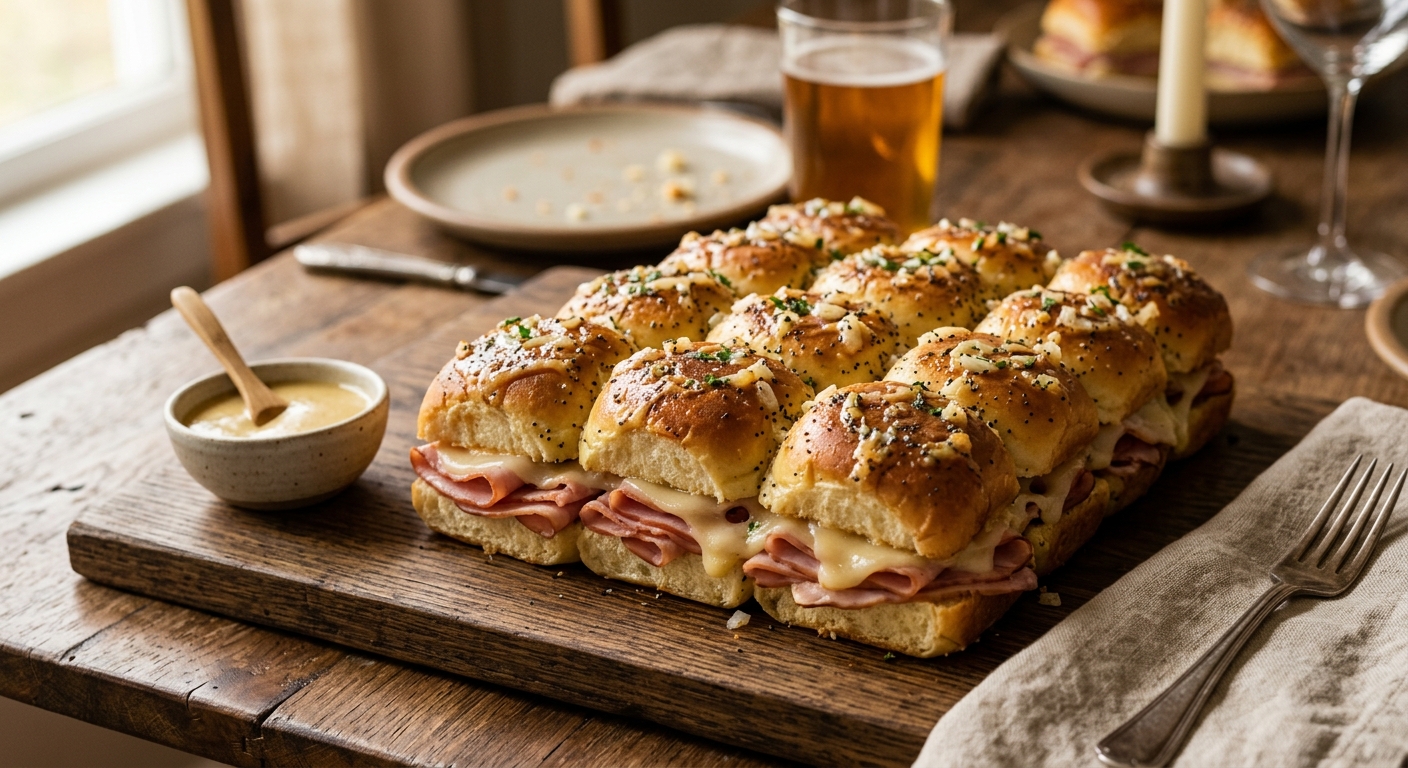 Baked Ham Sandwiches