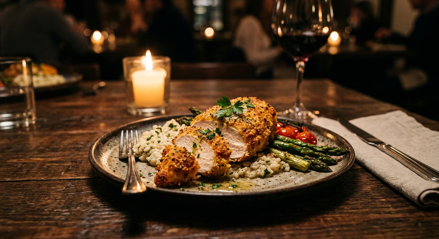 Baked Parmesan Crusted Chicken