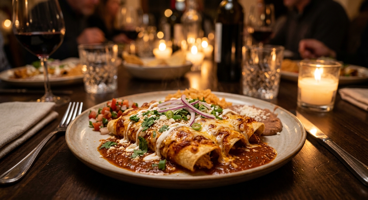 Chicken Enchiladas