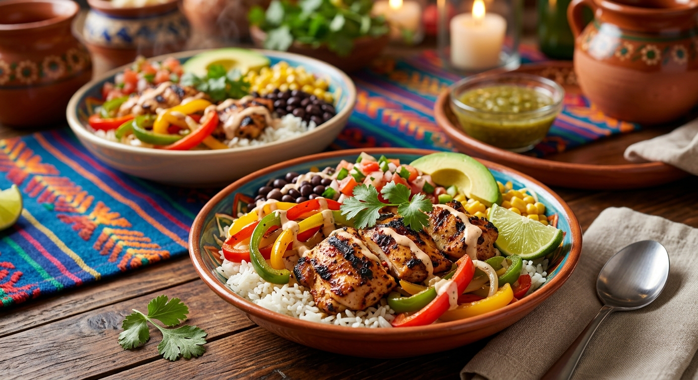 Chili-Lime Chicken Bowls
