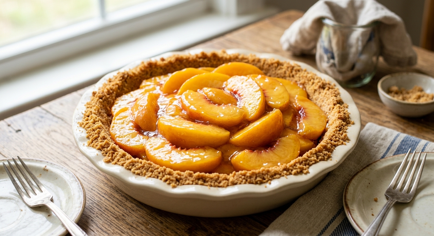 Fresh Peach Pie