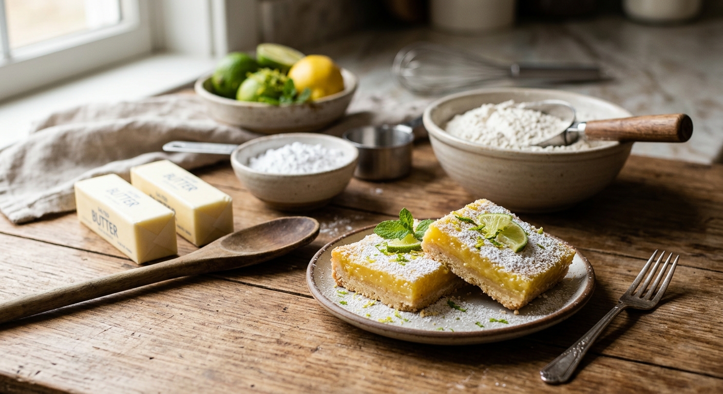 Lemon-Lime Delight Bars