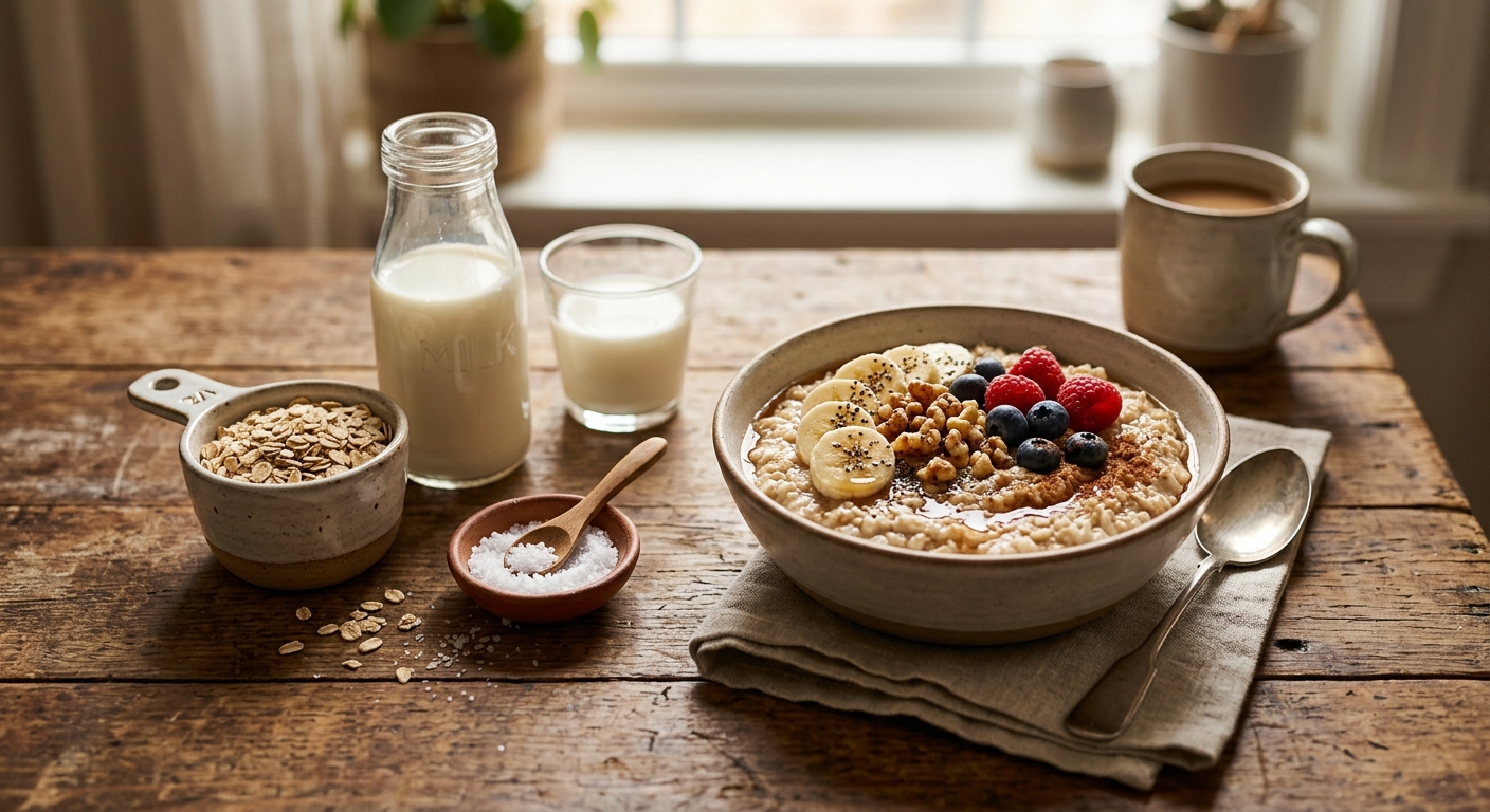 Oatmeal with Toppings