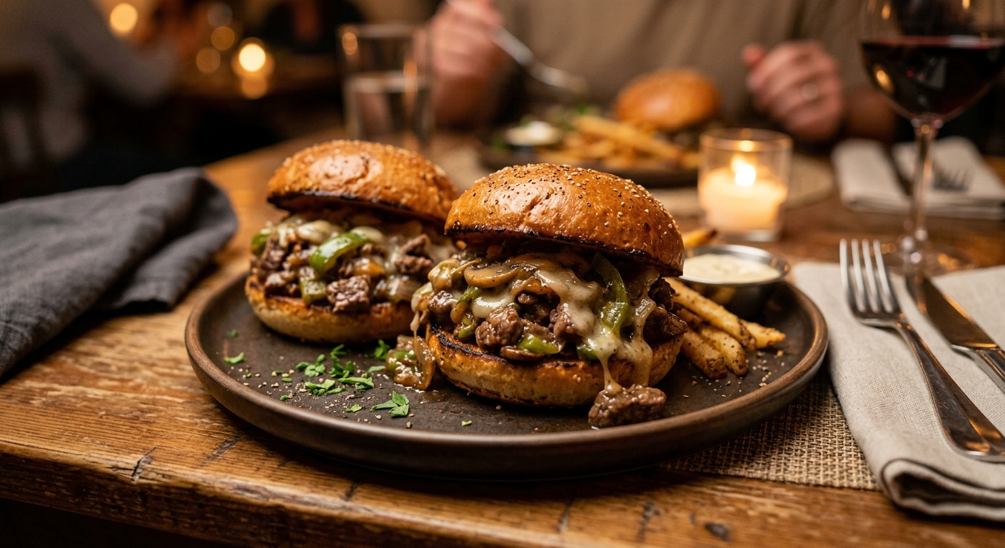 Philly Cheesesteak Sloppy Joe's